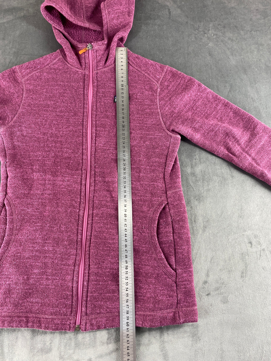 Felpa pile Patagonia Better Sweater malva con cappuccio vintage – Donna Taglia S