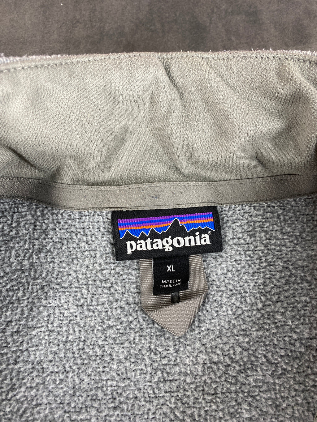 Giacca pile Patagonia Better Sweater grigia vintage – Uomo Taglia XL