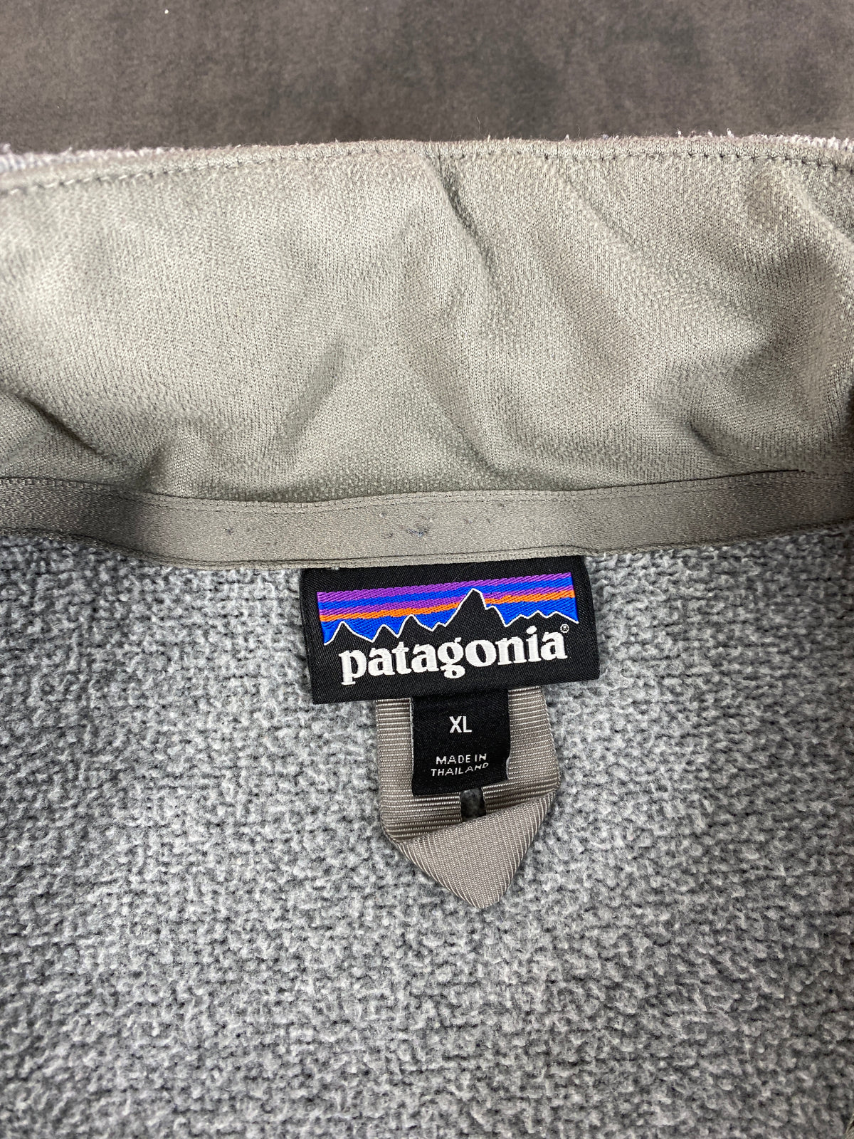 Giacca pile Patagonia Better Sweater grigia vintage – Uomo Taglia XL