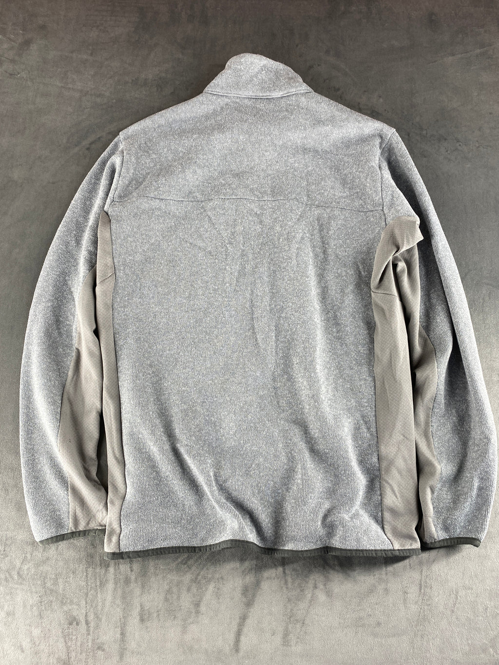 Giacca pile Patagonia Better Sweater grigia vintage – Uomo Taglia XL