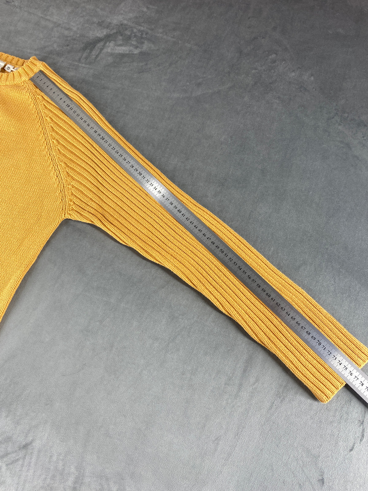 Maglione Timberland cotone ocra vintage – Uomo Taglia L