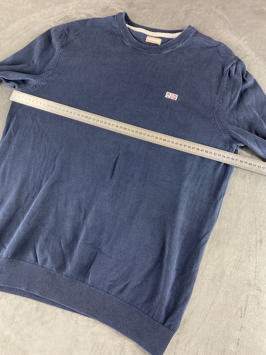 Maglione Napapijri blu navy vintage – Uomo Taglia XL