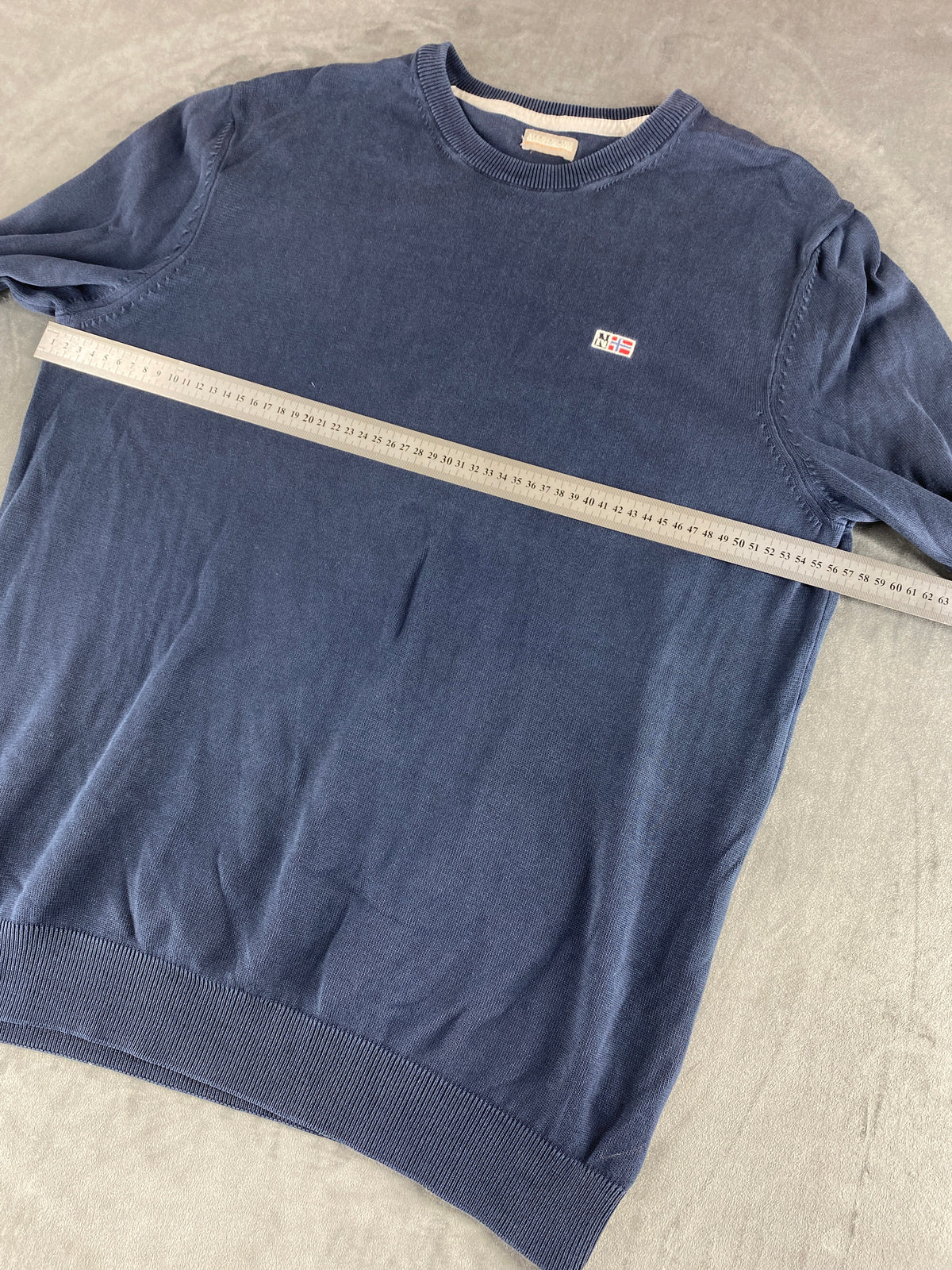 Maglione Napapijri blu navy vintage – Uomo Taglia XL