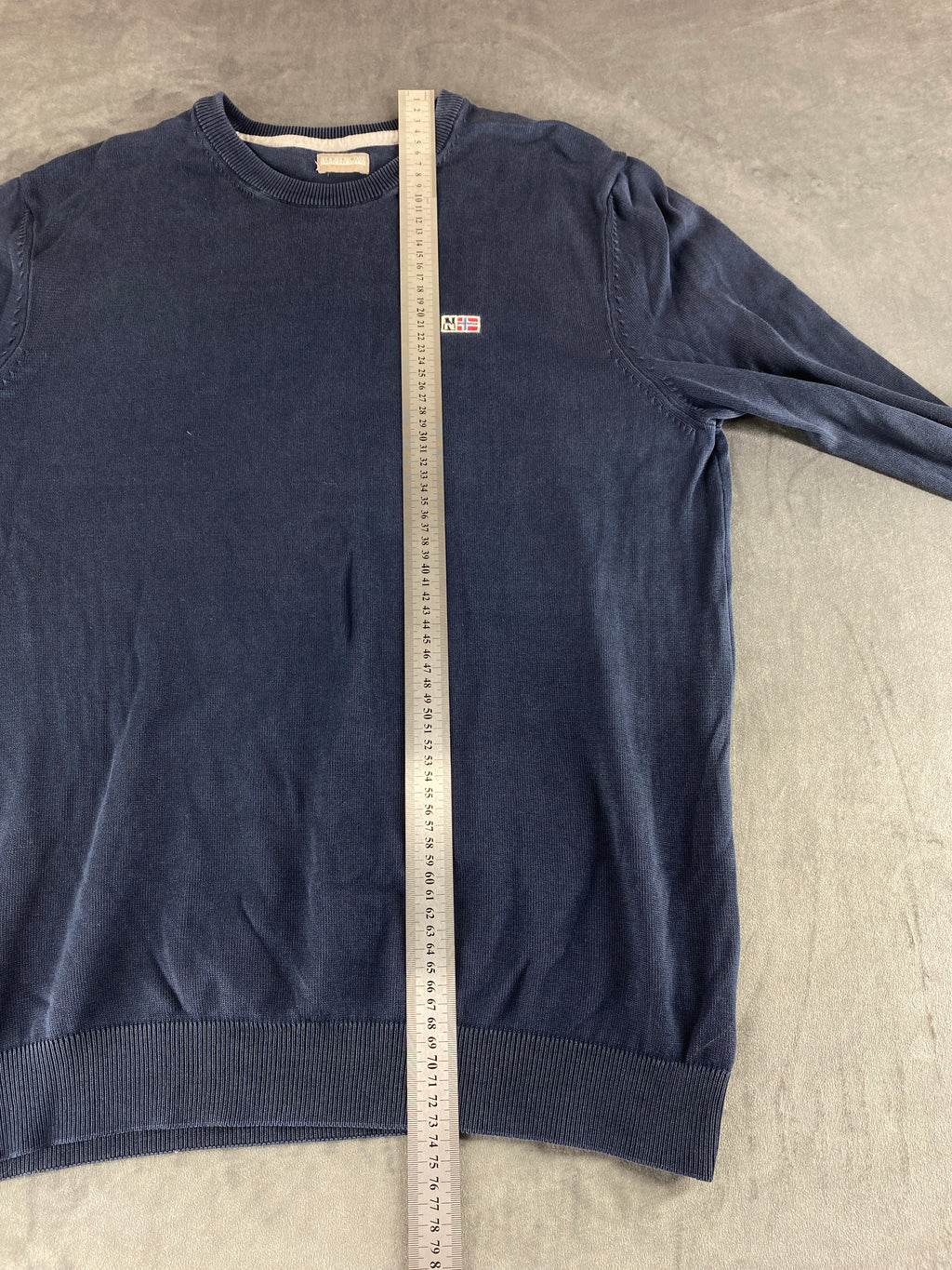 Maglione Napapijri blu navy vintage – Uomo Taglia XL