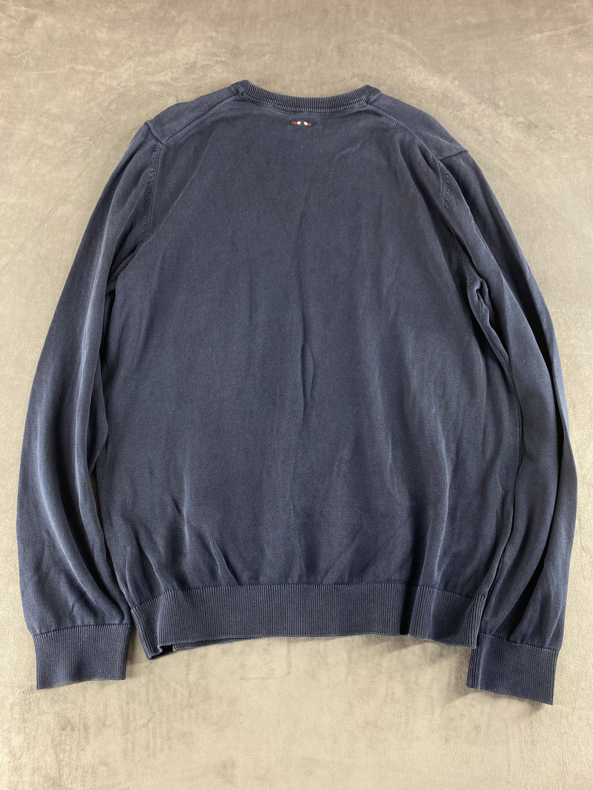 Maglione Napapijri blu navy vintage – Uomo Taglia XL