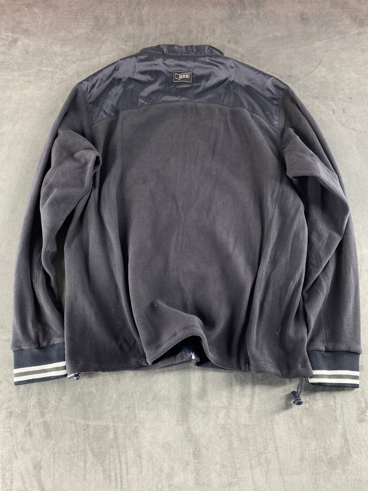 Giacca in pile Gas grigio scuro vintage – Uomo Taglia L/XL
