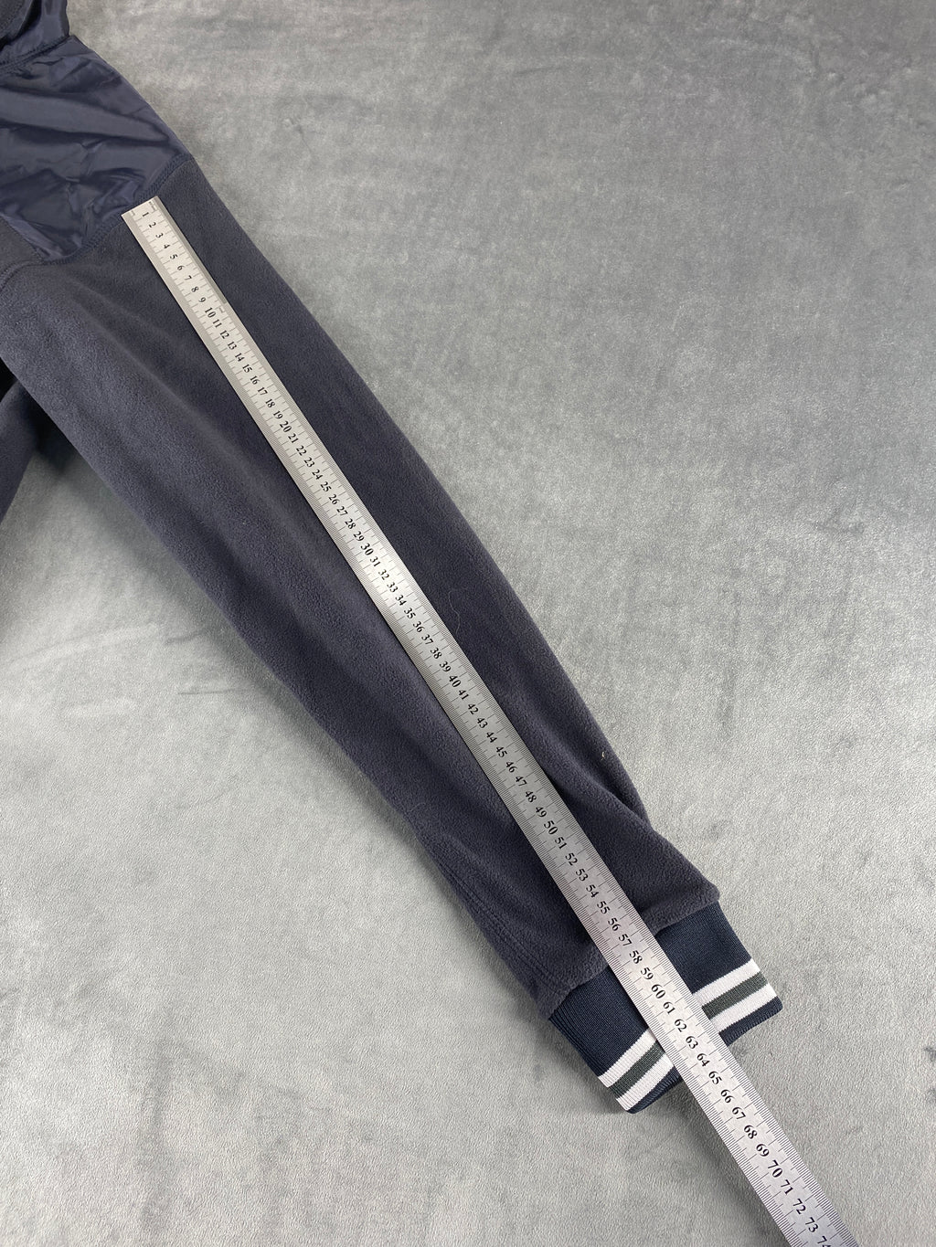 Giacca in pile Gas grigio scuro vintage – Uomo Taglia L/XL