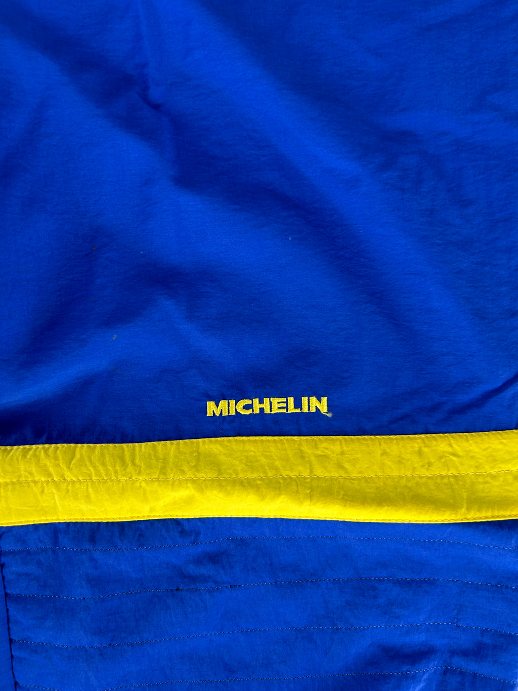 Pantaloni tuta blu e giallo vintage – Uomo Taglia L