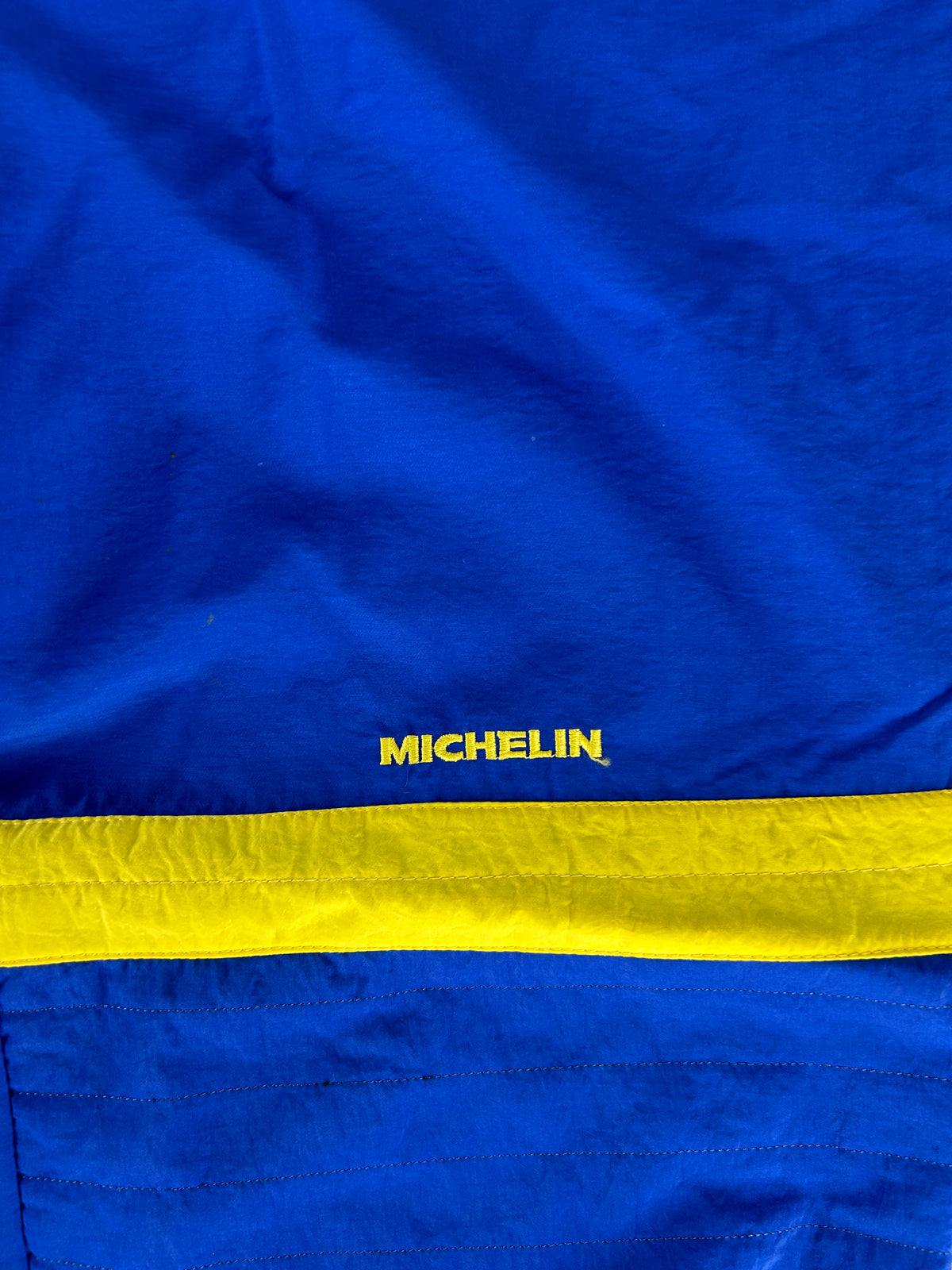 Pantaloni tuta blu e giallo vintage – Uomo Taglia L