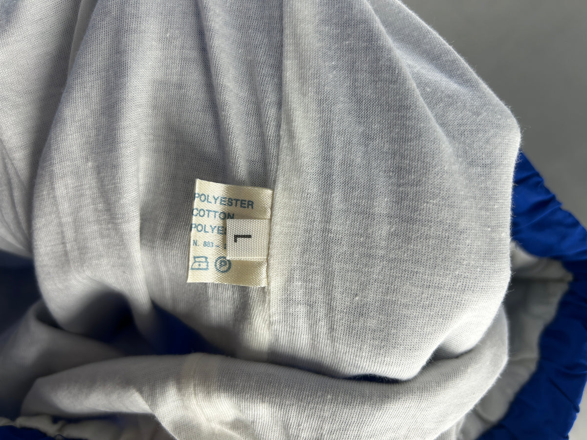 Pantaloni tuta blu e giallo vintage – Uomo Taglia L