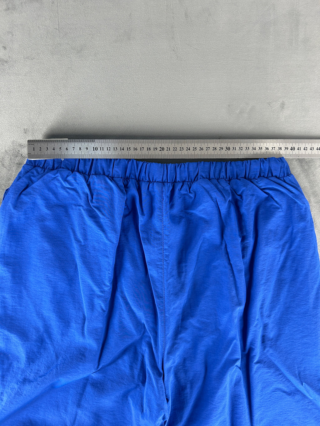 Pantaloni tuta blu e giallo vintage – Uomo Taglia L