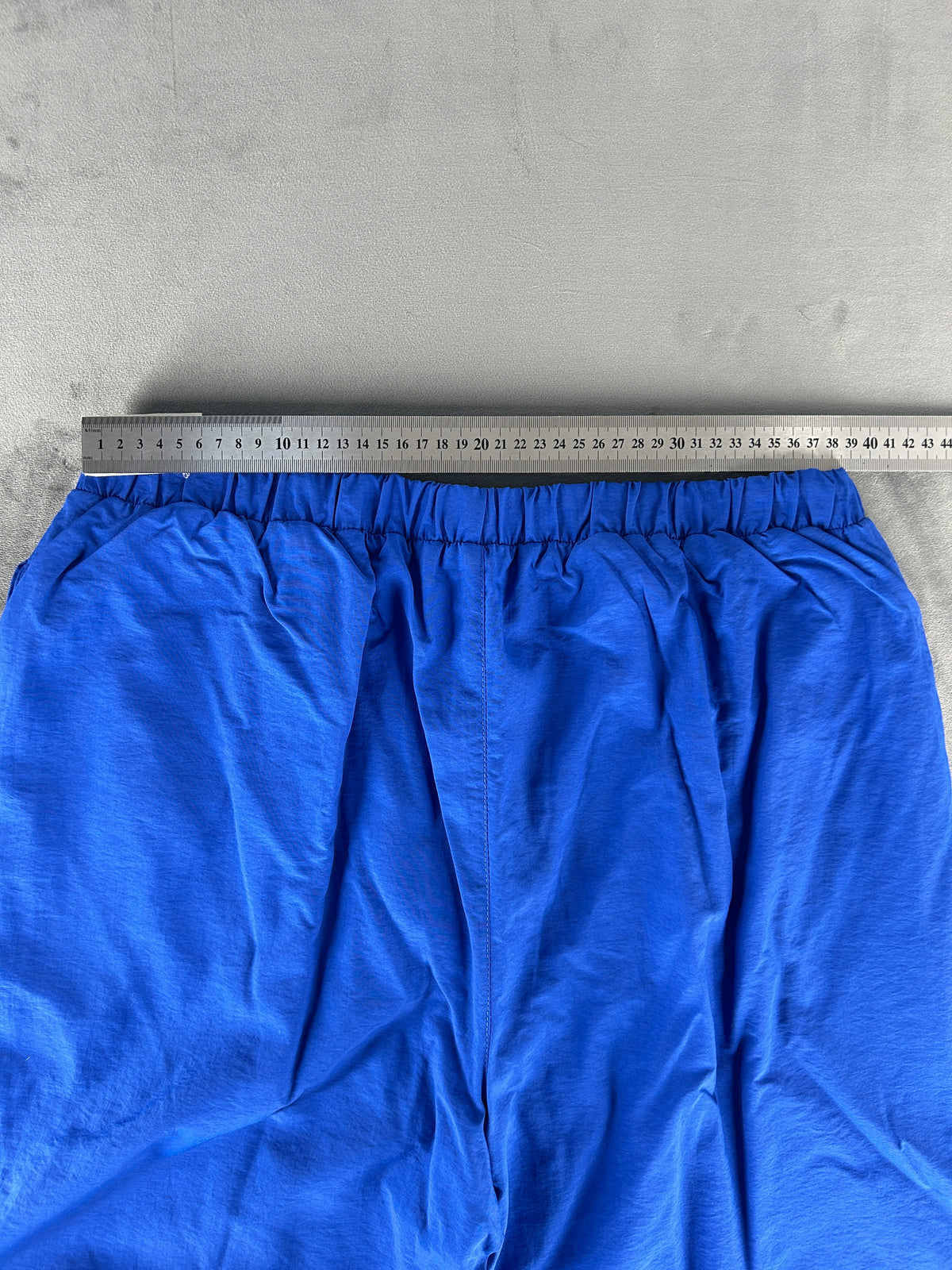 Pantaloni tuta blu e giallo vintage – Uomo Taglia L