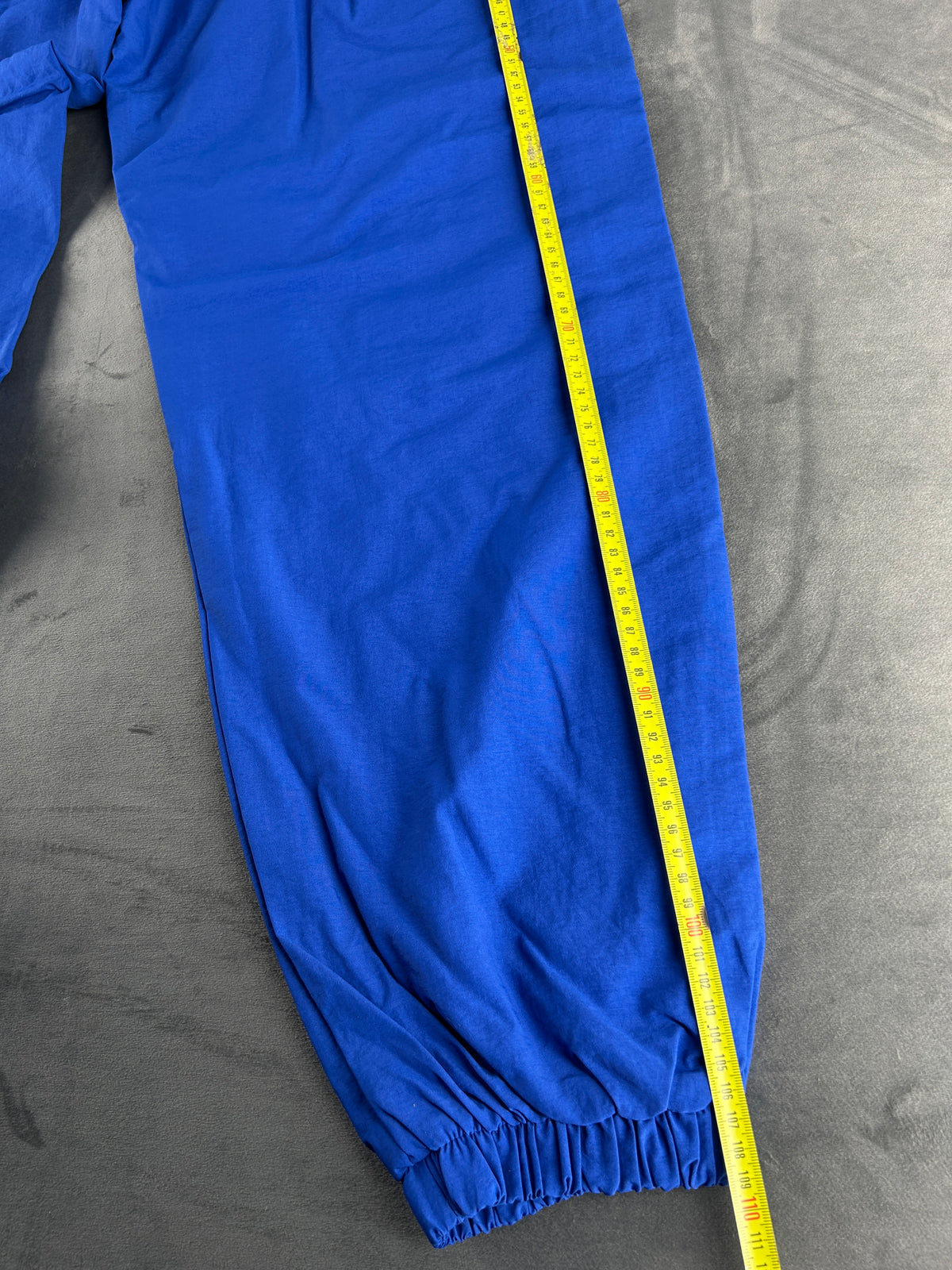Pantaloni tuta blu e giallo vintage – Uomo Taglia L