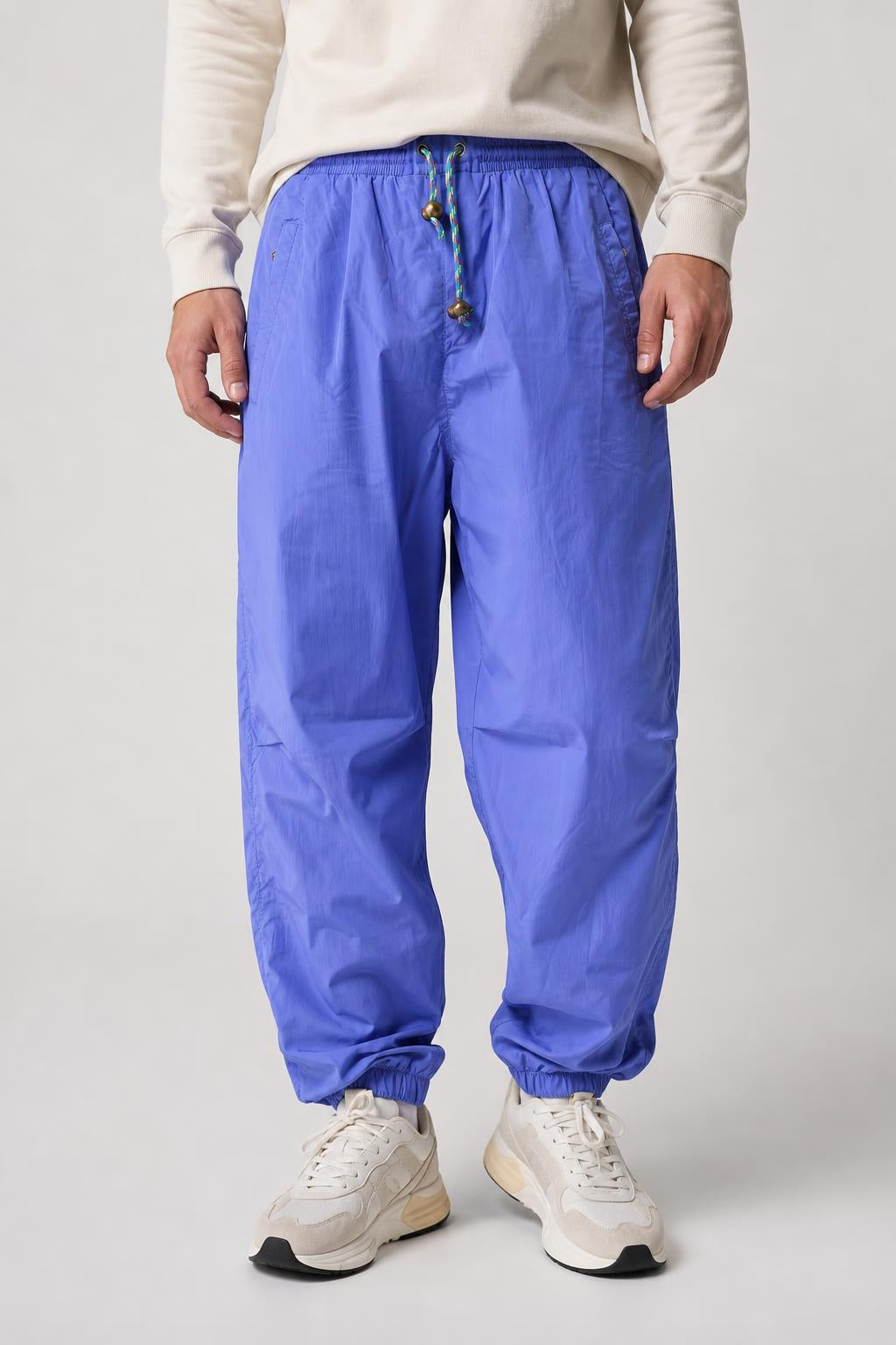 Pantaloni tuta viola vintage – Uomo Taglia M