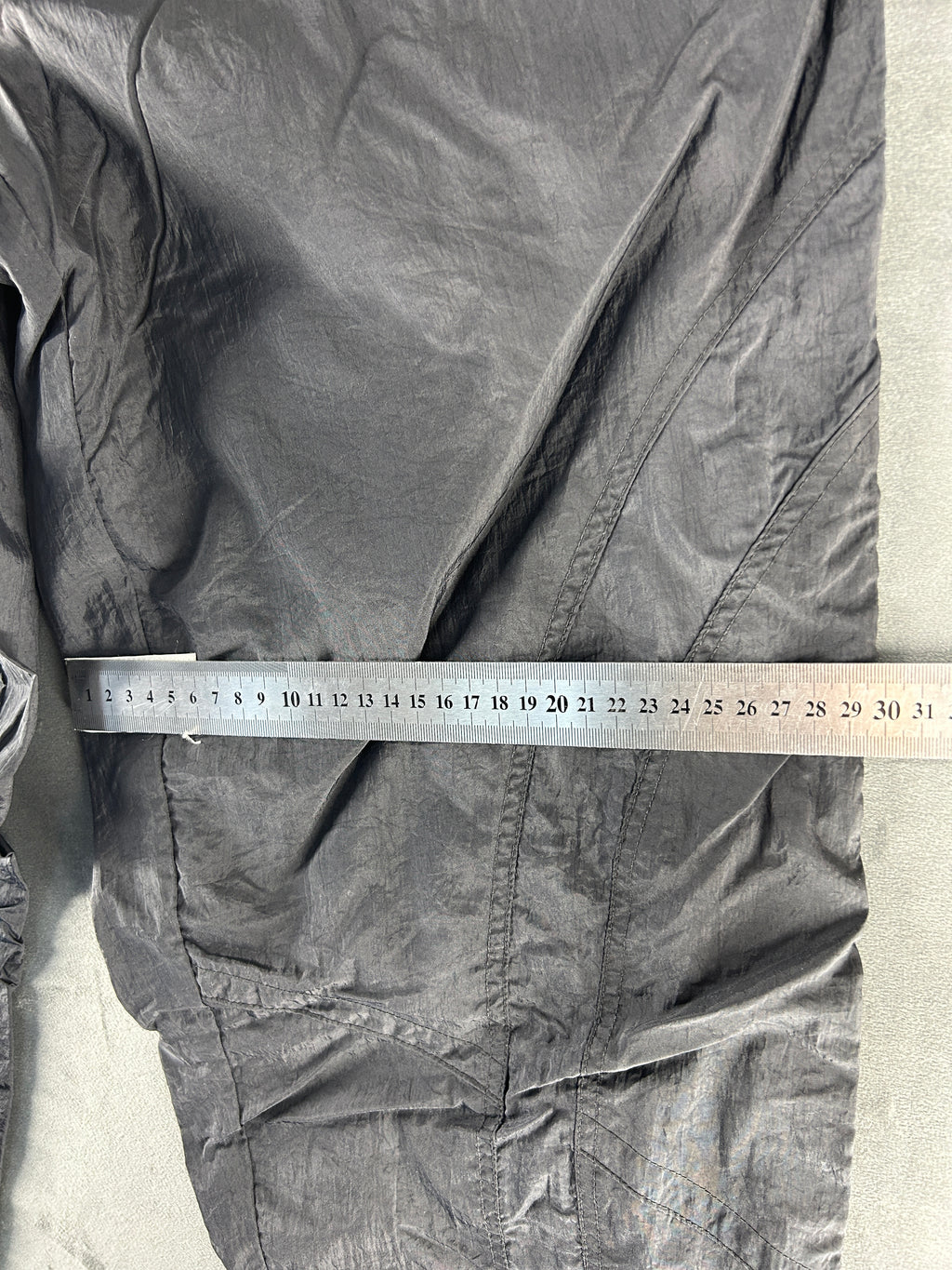 Pantaloni tuta grigi vintage – Uomo Taglia XL