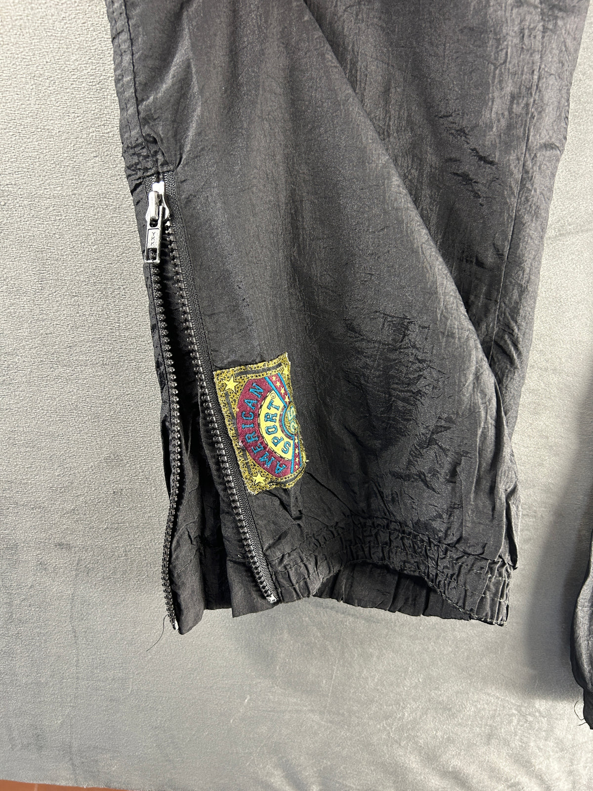 Pantaloni tuta neri vintage – Uomo Taglia XL