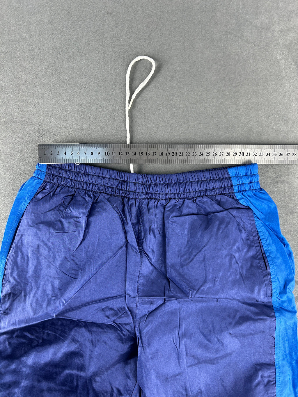 Pantaloni tuta viola scuro e fucsia vintage – Uomo Taglia M