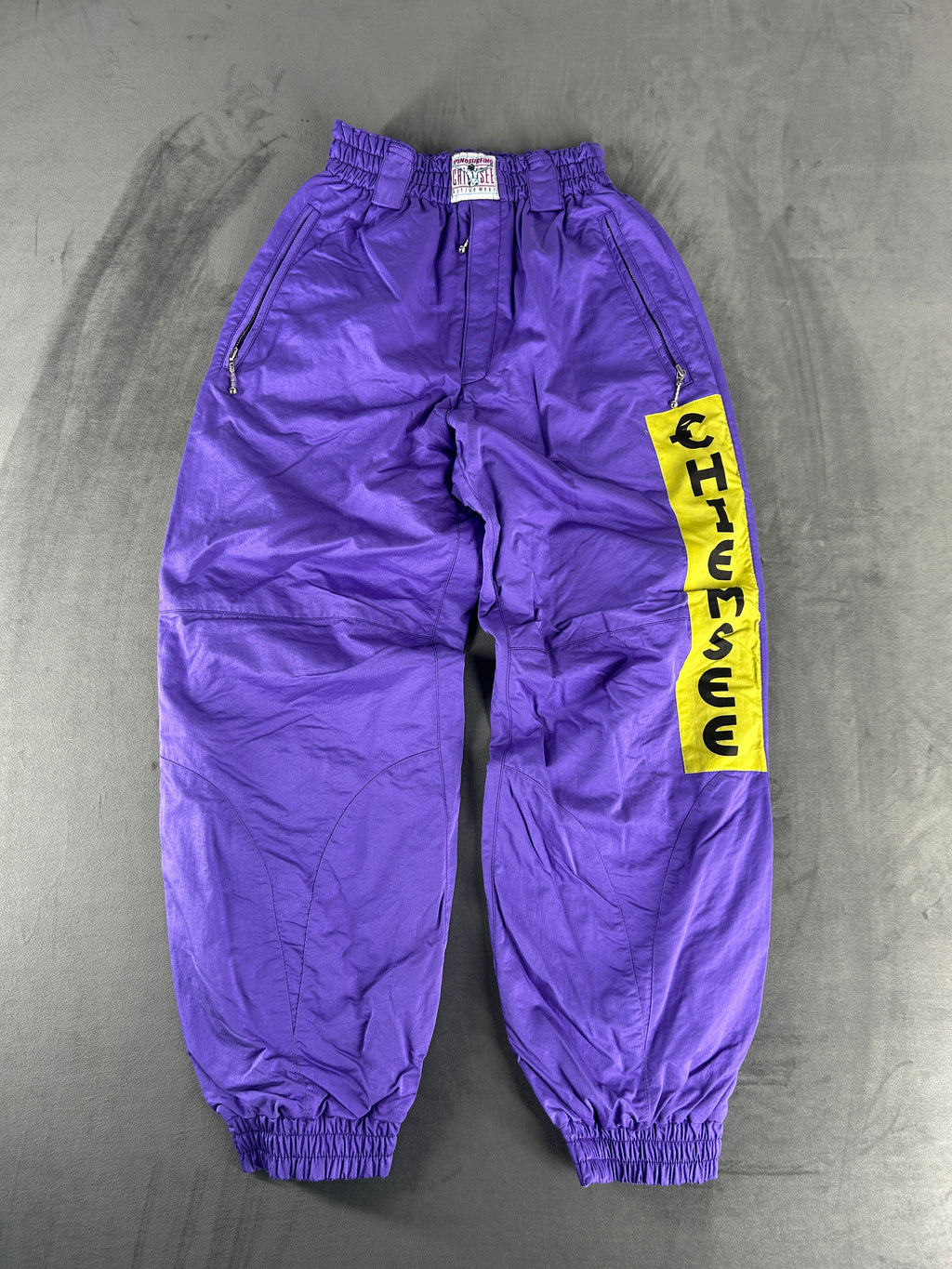 Pantaloni tuta viola vintage – Uomo Taglia XS