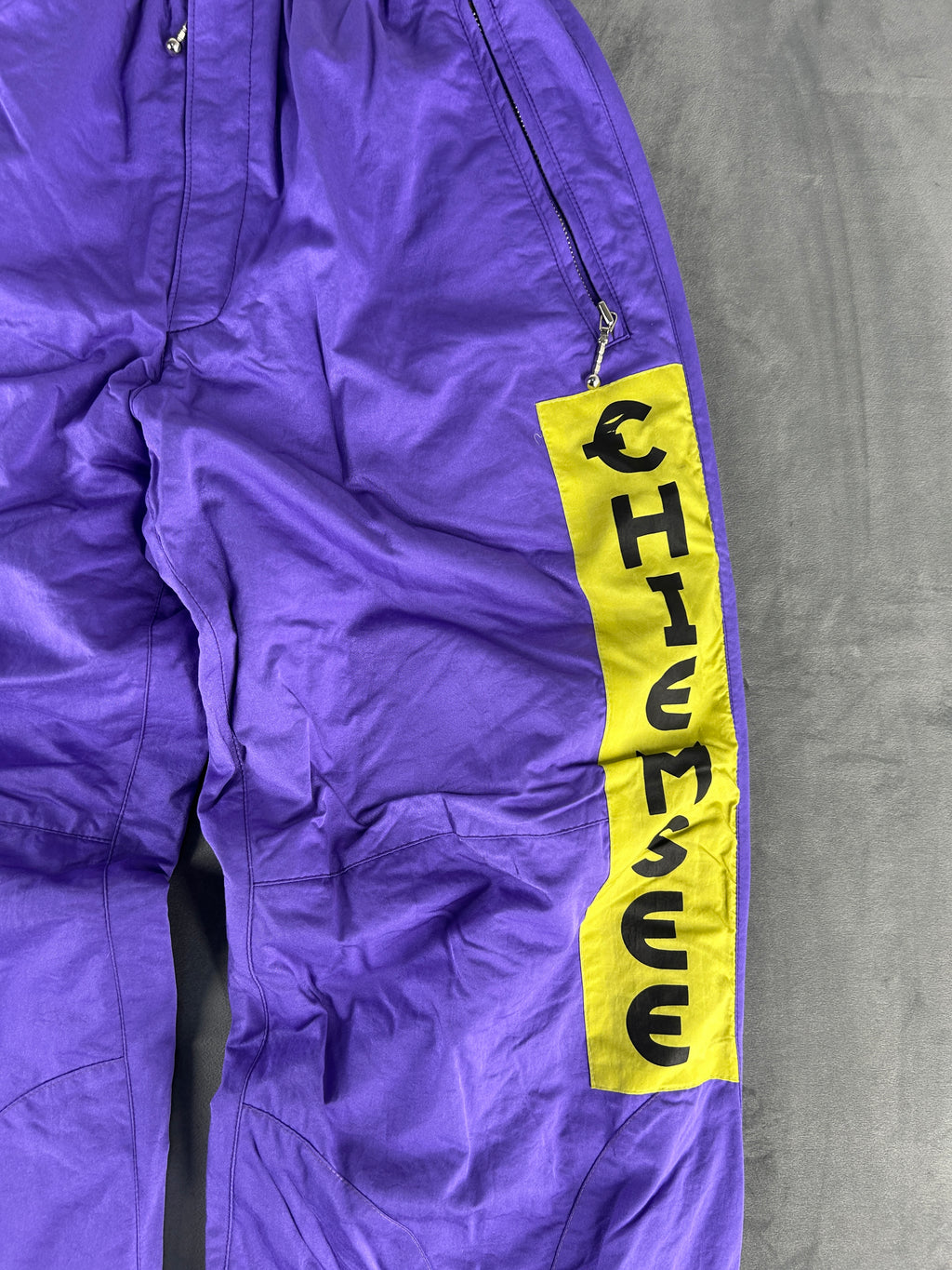 Pantaloni tuta viola vintage – Uomo Taglia XS