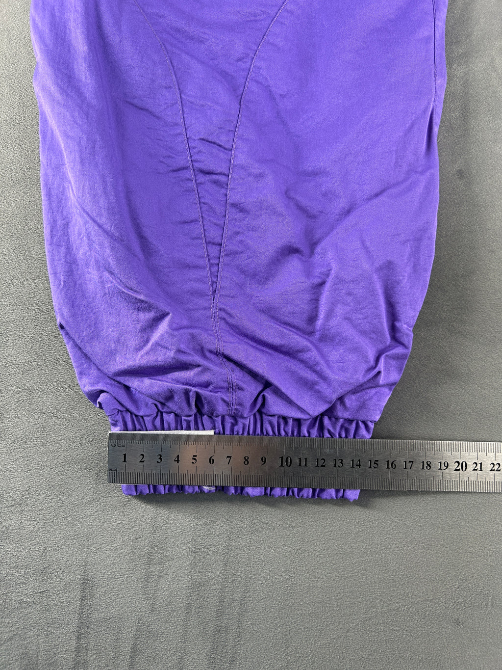 Pantaloni tuta viola vintage – Uomo Taglia XS