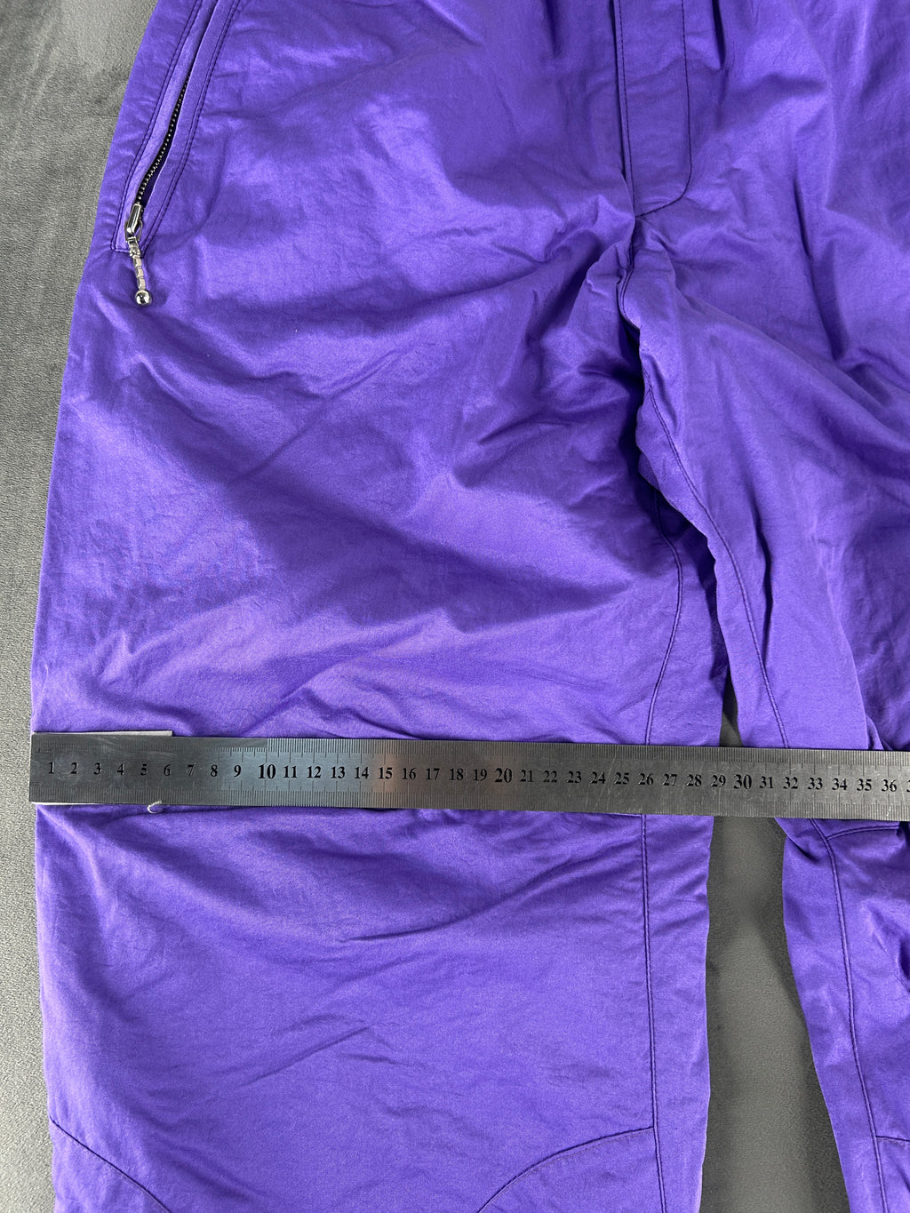 Pantaloni tuta viola vintage – Uomo Taglia XS