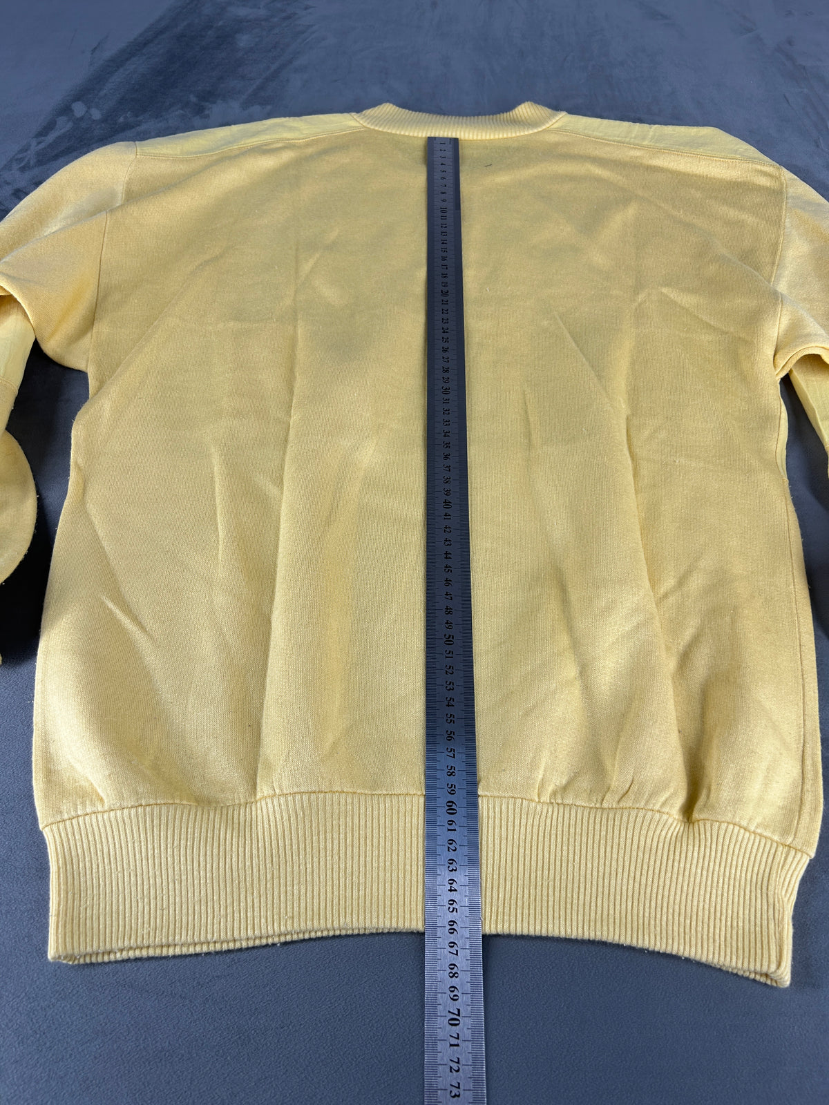 Felpa gialla vintage – Uomo Taglia L