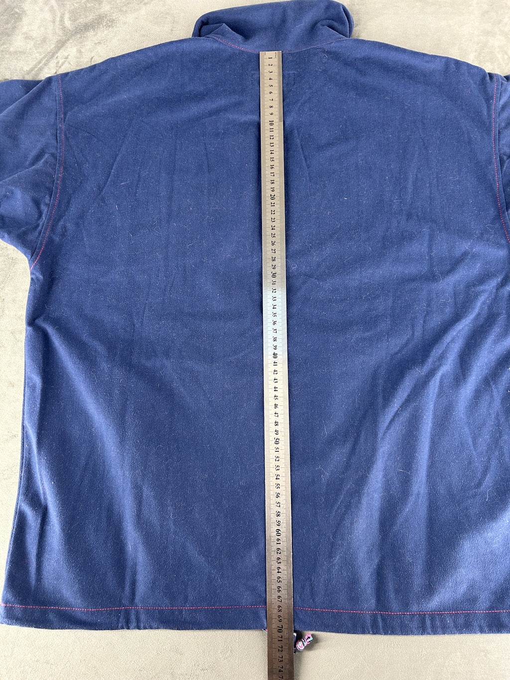 Tuta completa blu e rossa vintage – Uomo Taglia L