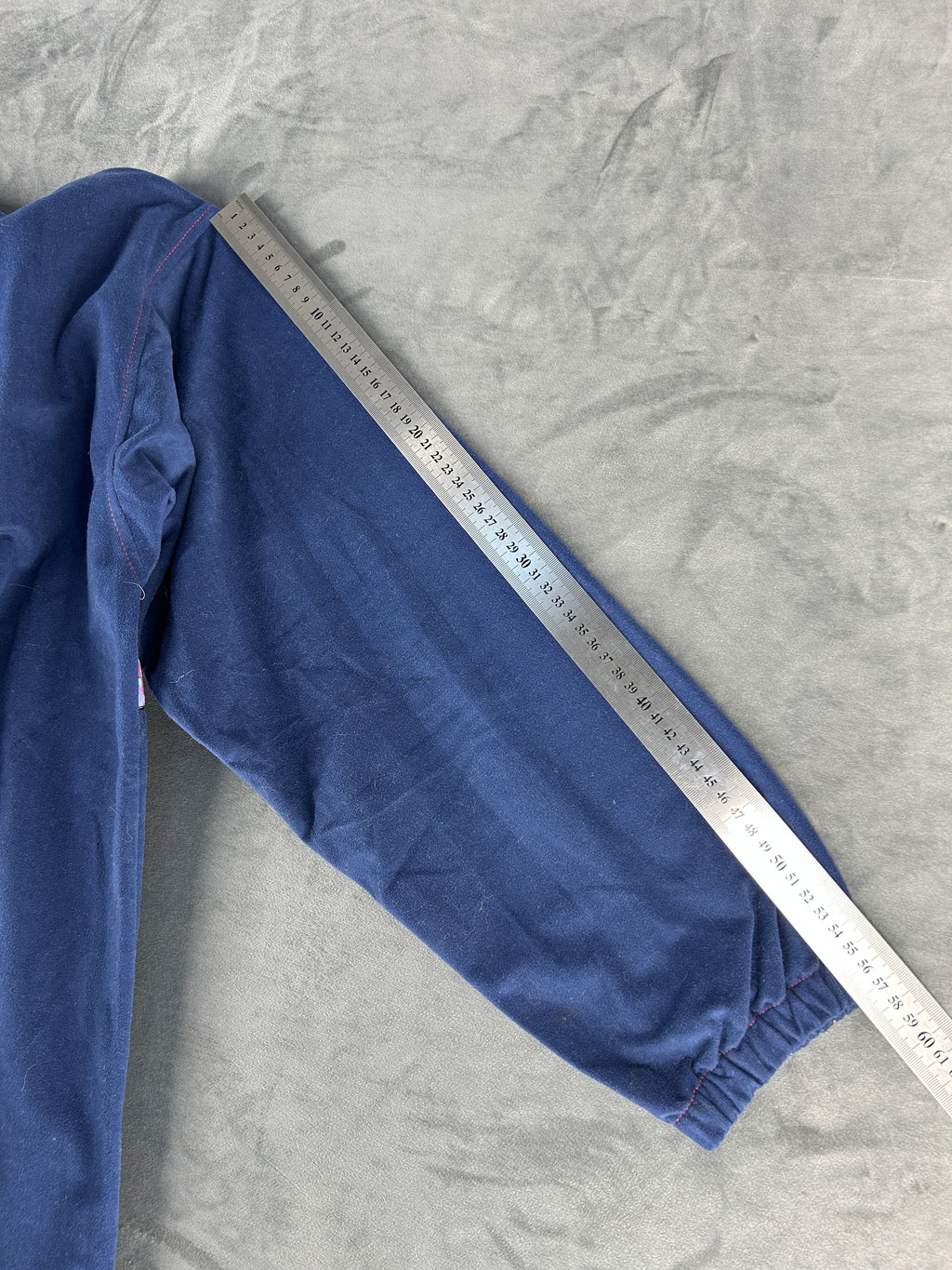 Tuta completa blu e rossa vintage – Uomo Taglia L