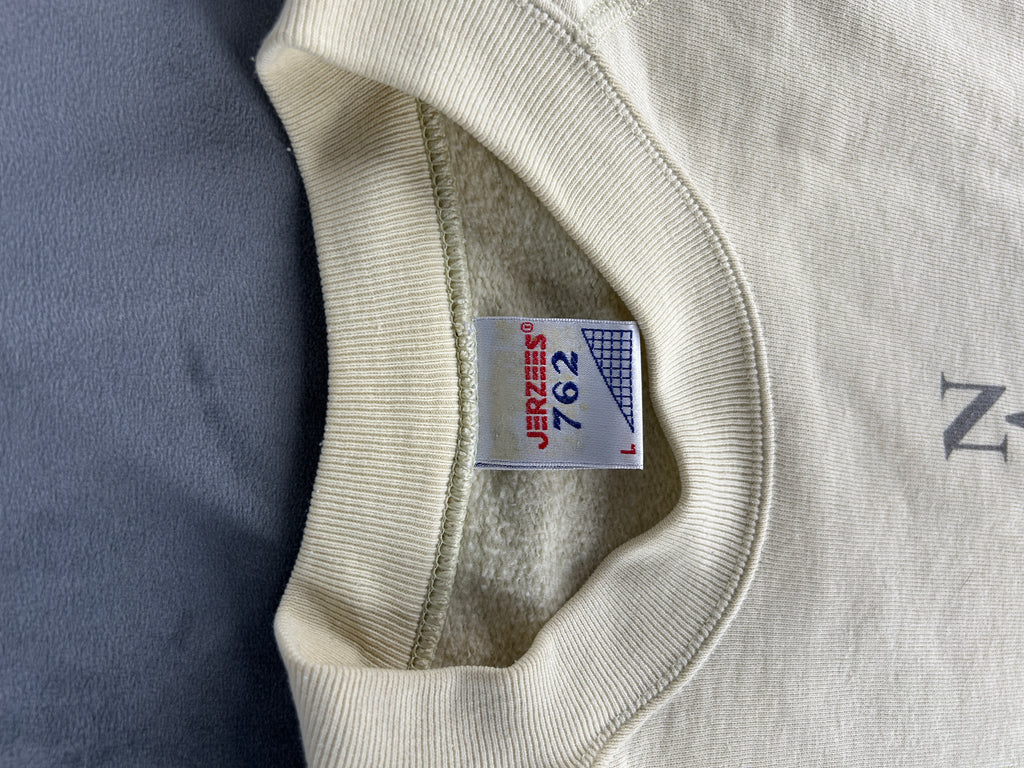 Felpa beige vintage – Uomo Taglia L
