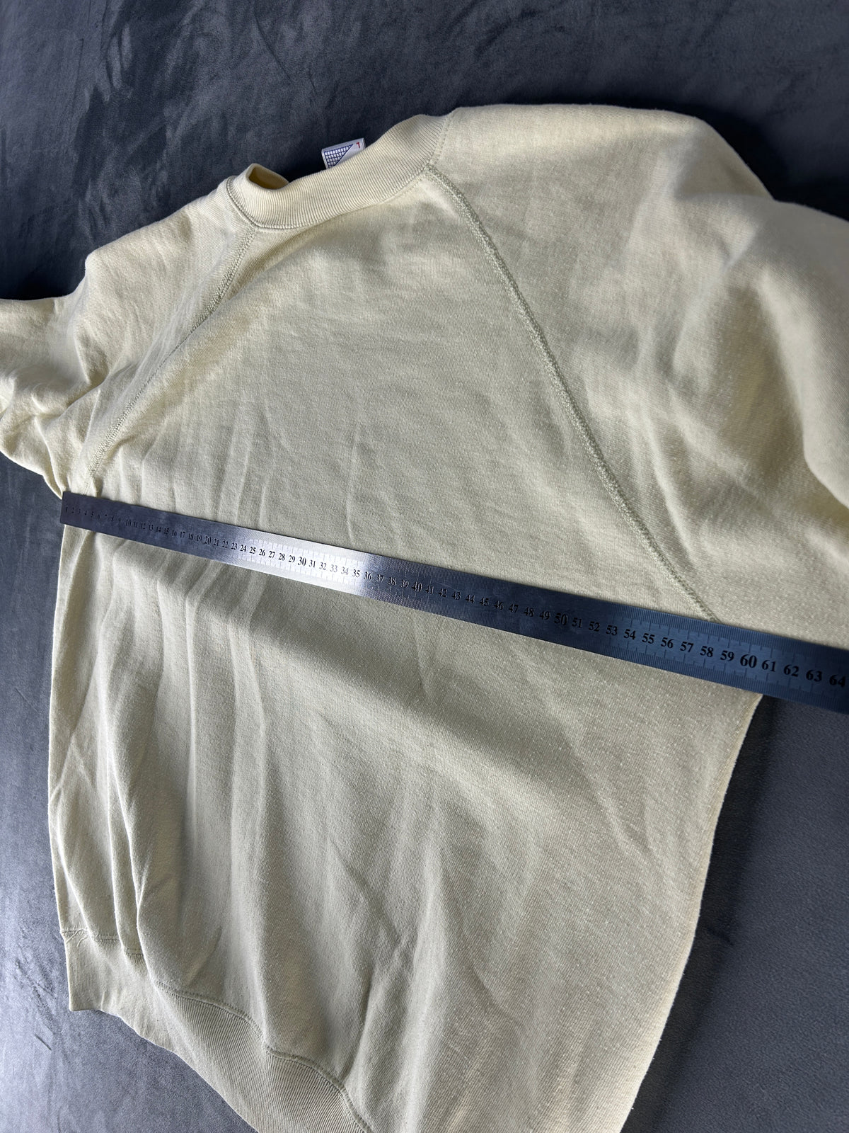 Felpa beige vintage – Uomo Taglia L