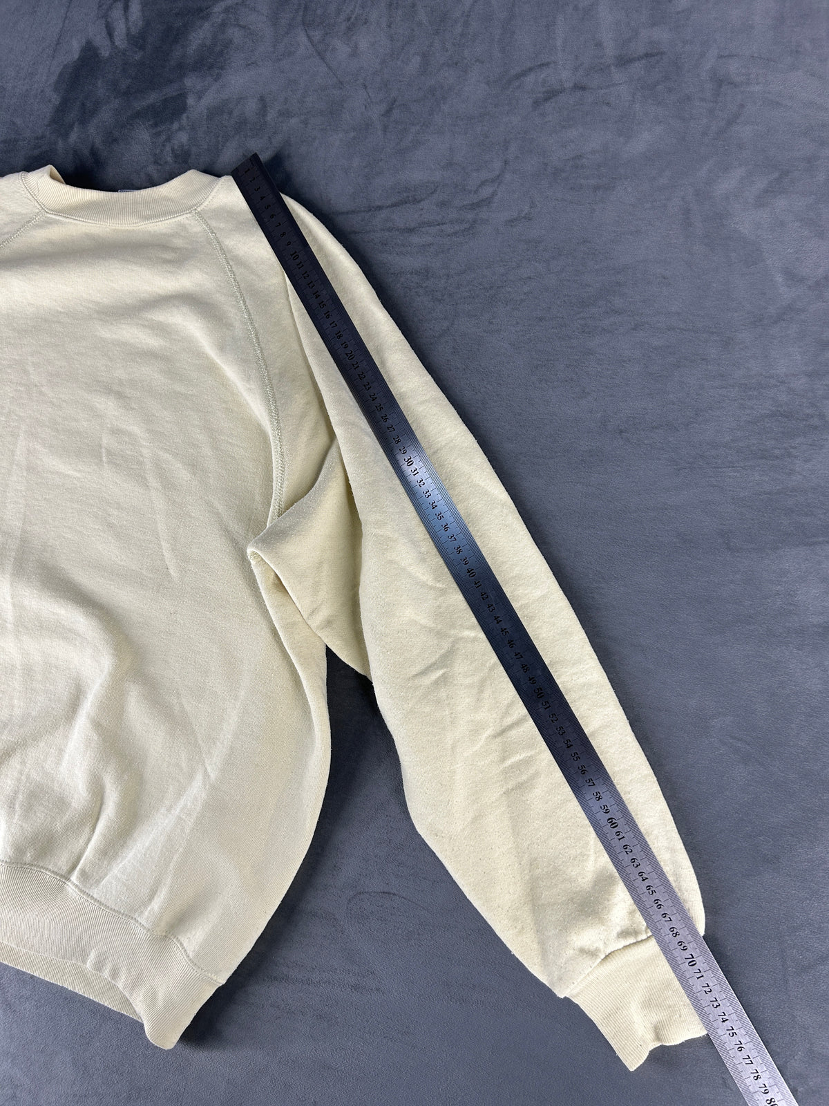 Felpa beige vintage – Uomo Taglia L