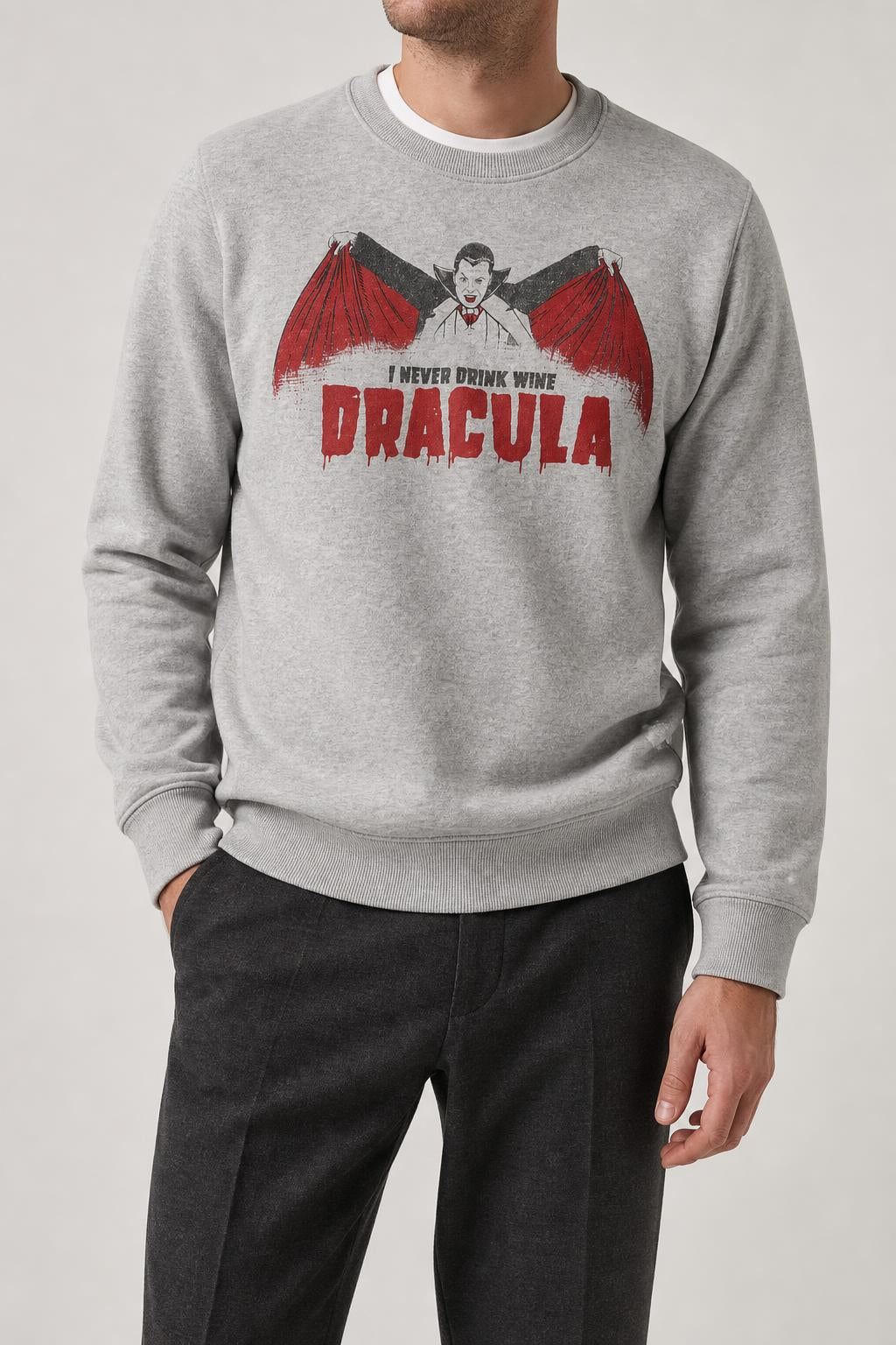 Felpa grigia vintage – Uomo Taglia M