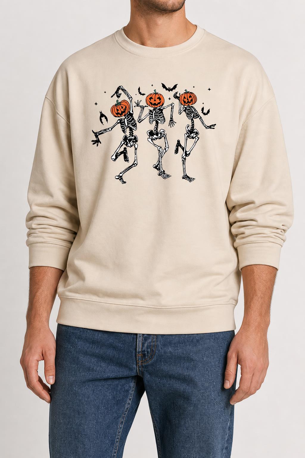 Felpa beige vintage – Uomo Taglia XL