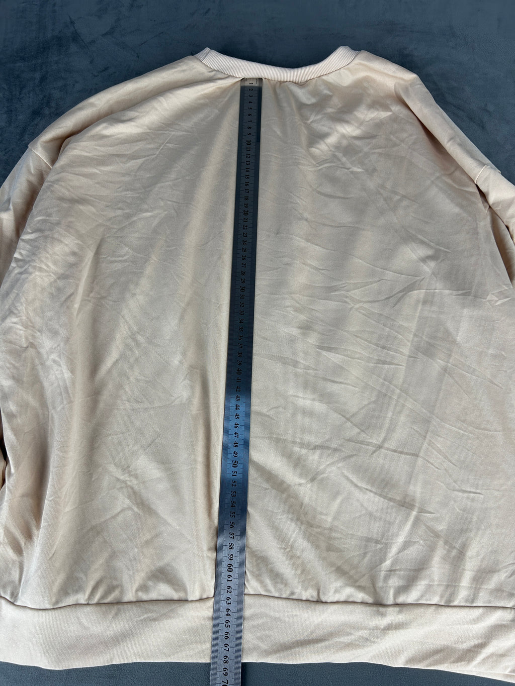 Felpa beige vintage – Uomo Taglia XL