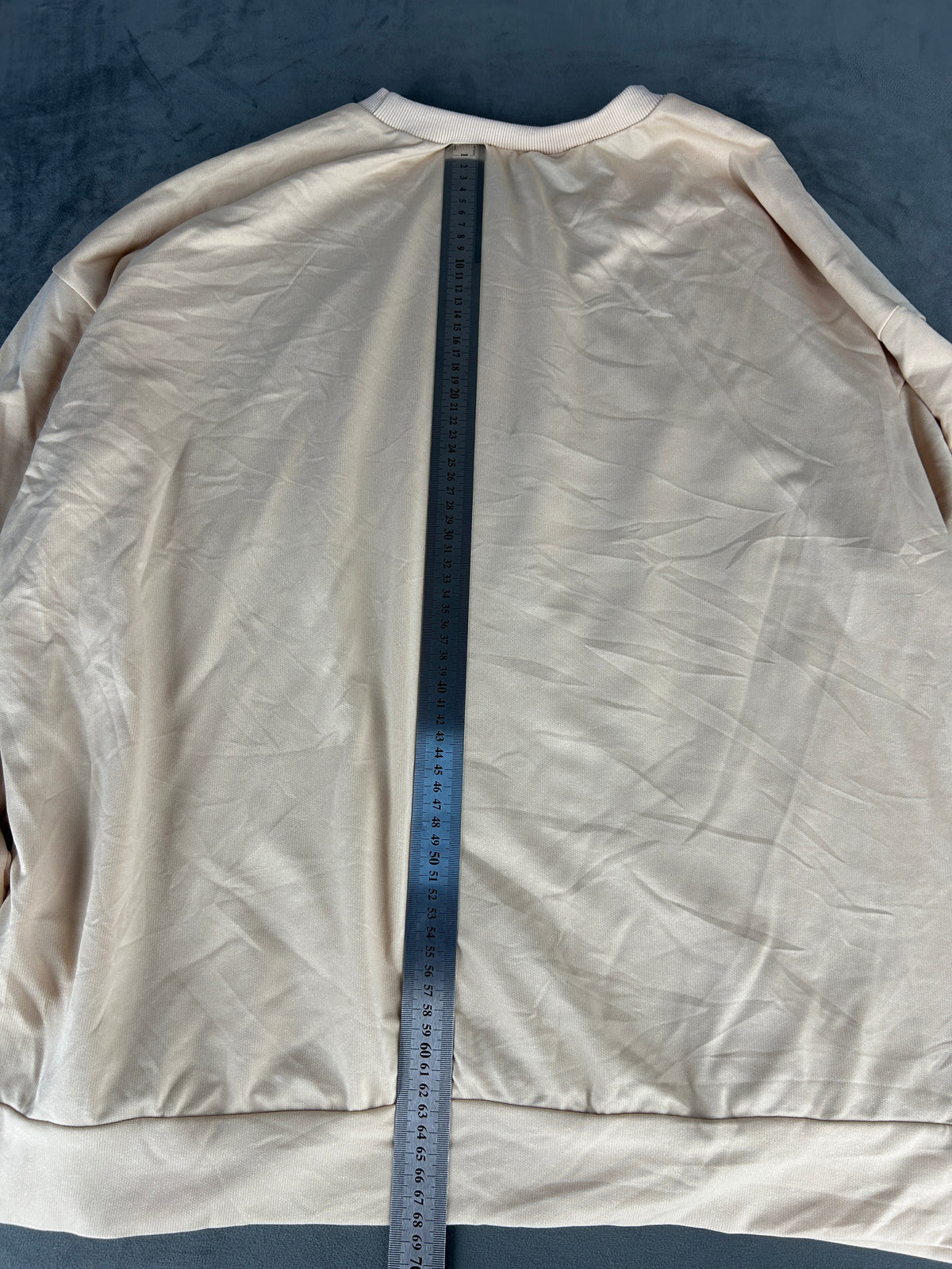 Felpa beige vintage – Uomo Taglia XL