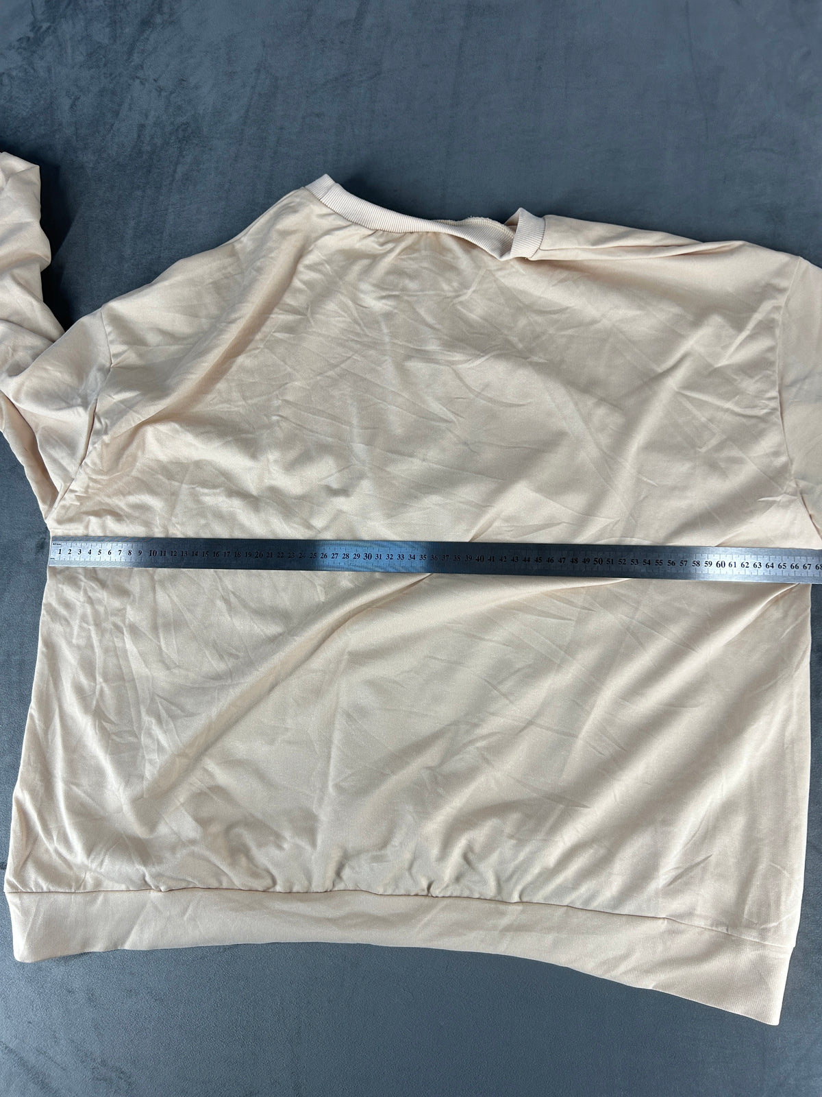 Felpa beige vintage – Uomo Taglia XL