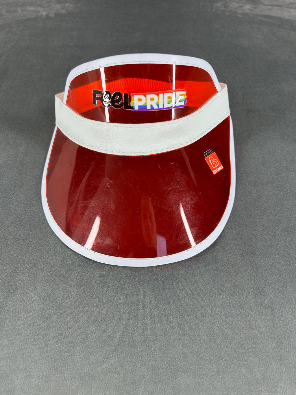 Visiera rossa vintage – Unisex Taglia unica