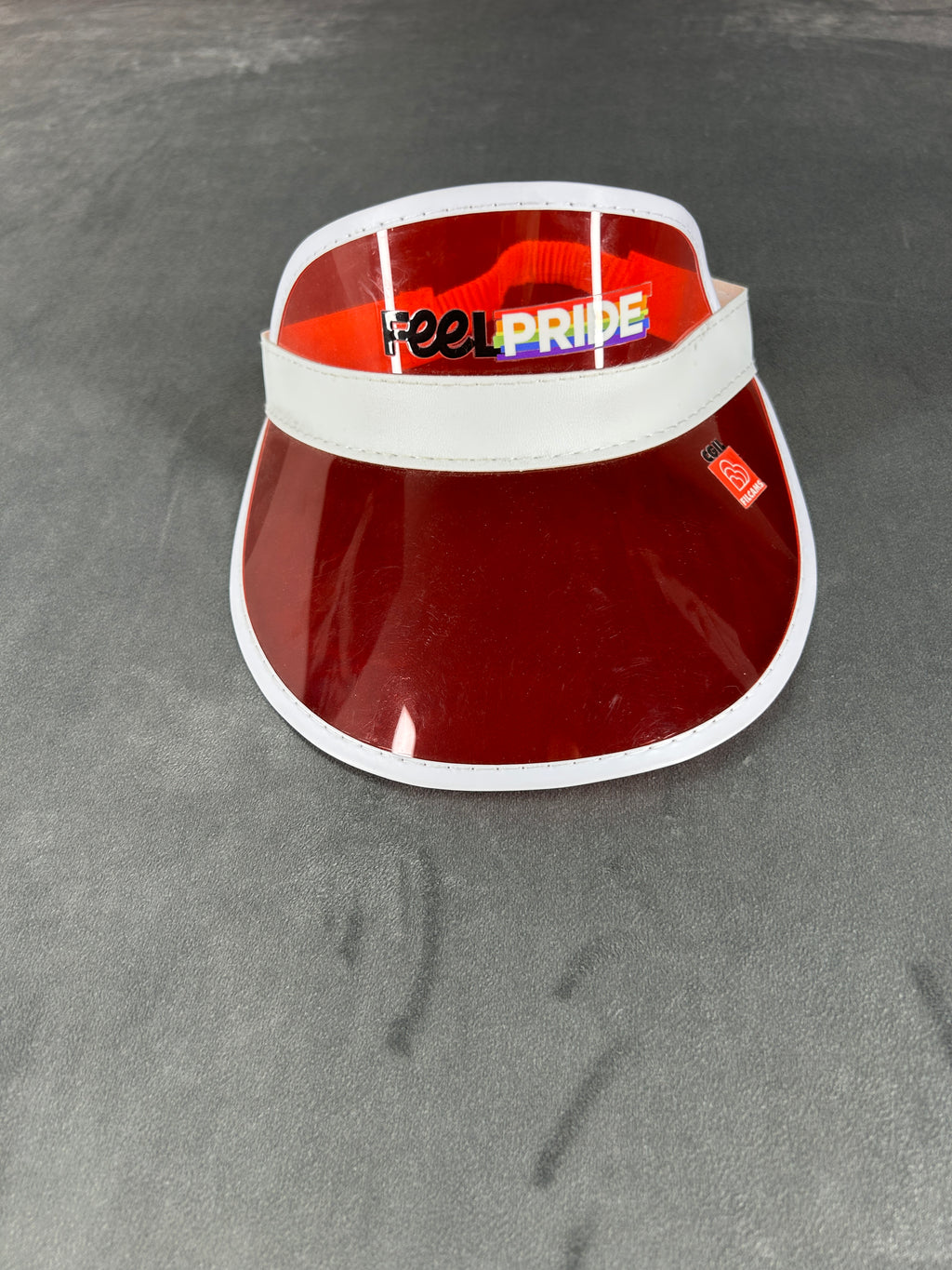 Visiera rossa vintage – Unisex Taglia unica