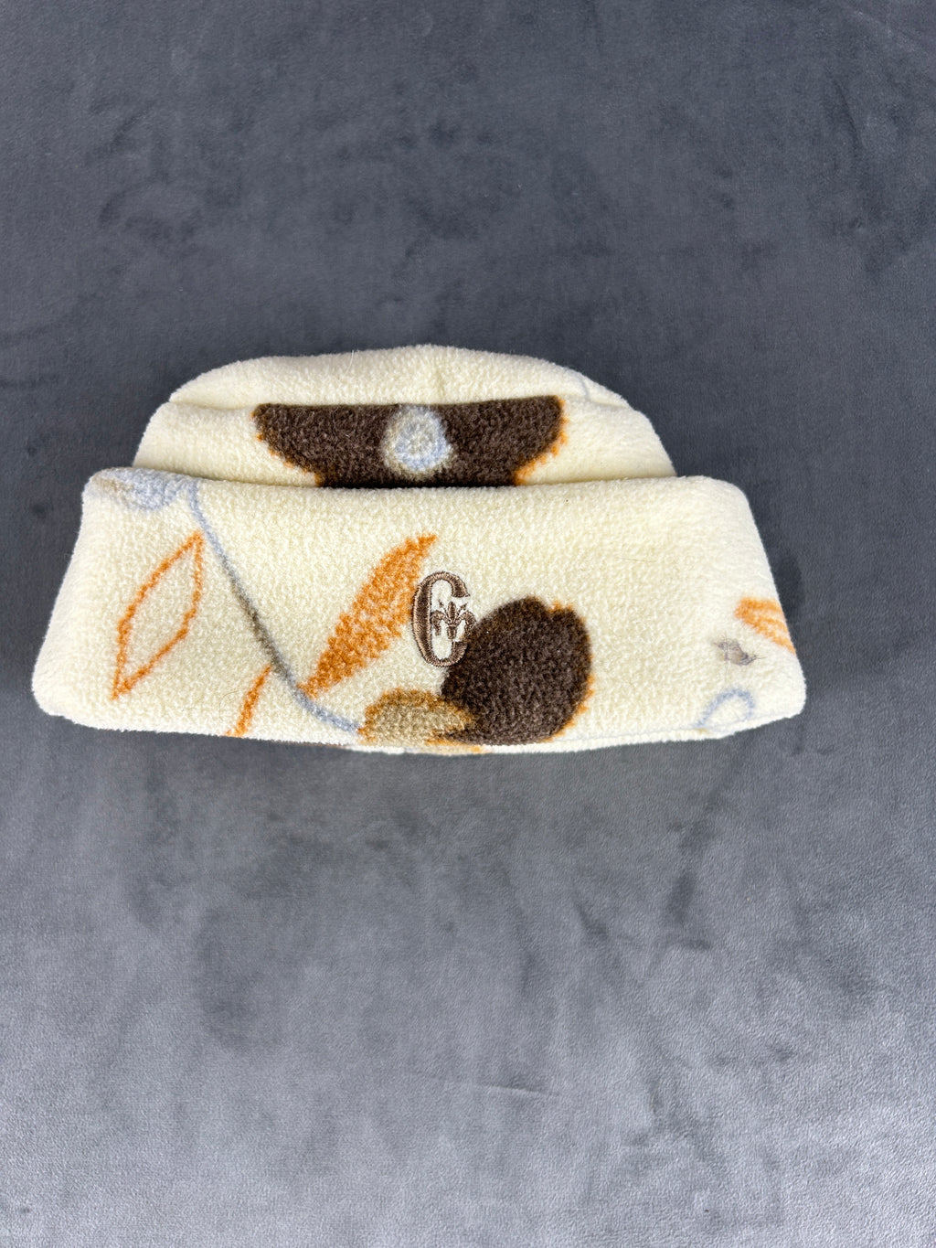 Cappello in pile Conte of Florence multicolore vintage – Unisex Taglia unica