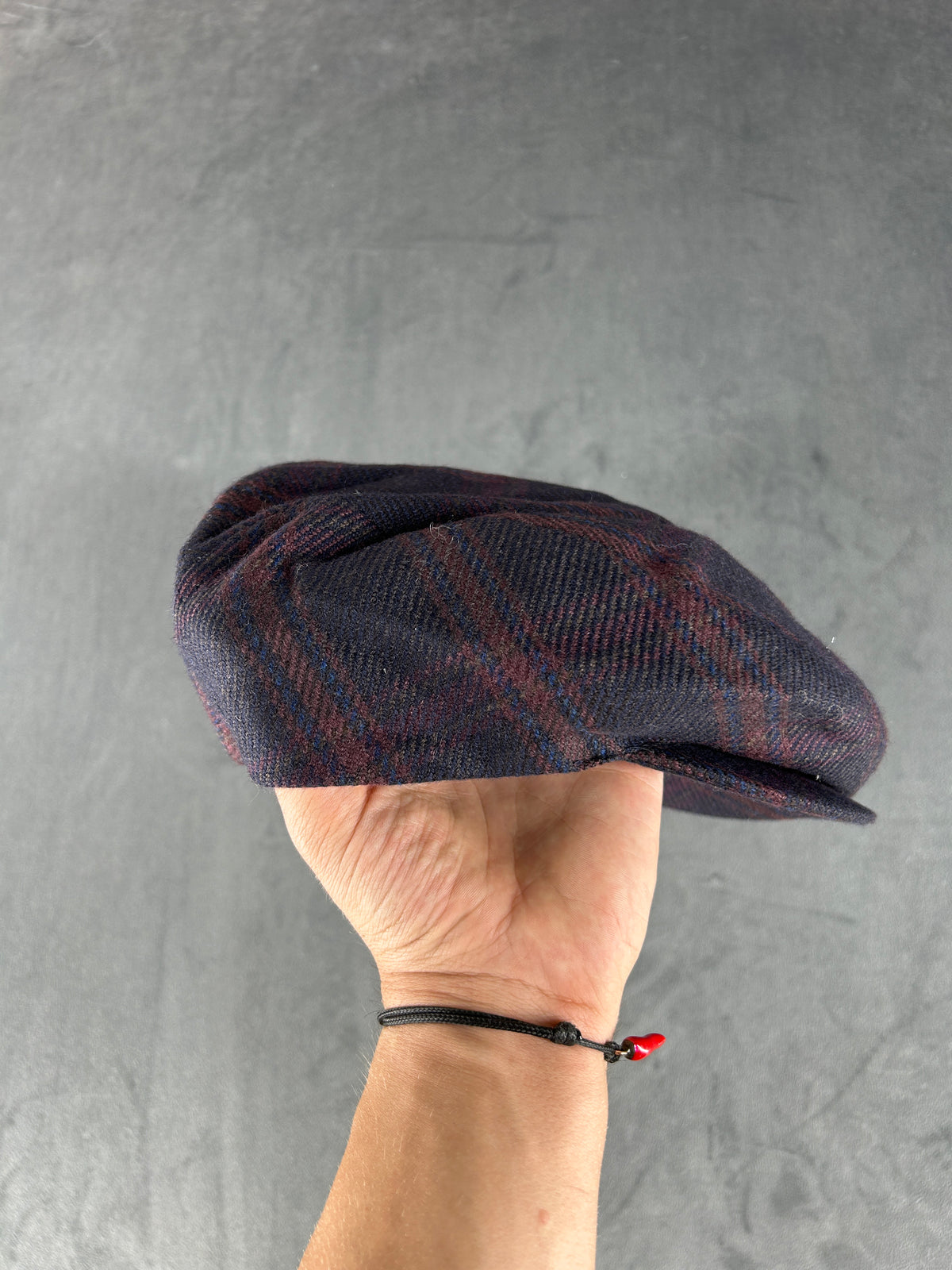 Coppola Borsalino multicolore vintage – Uomo Taglia 59