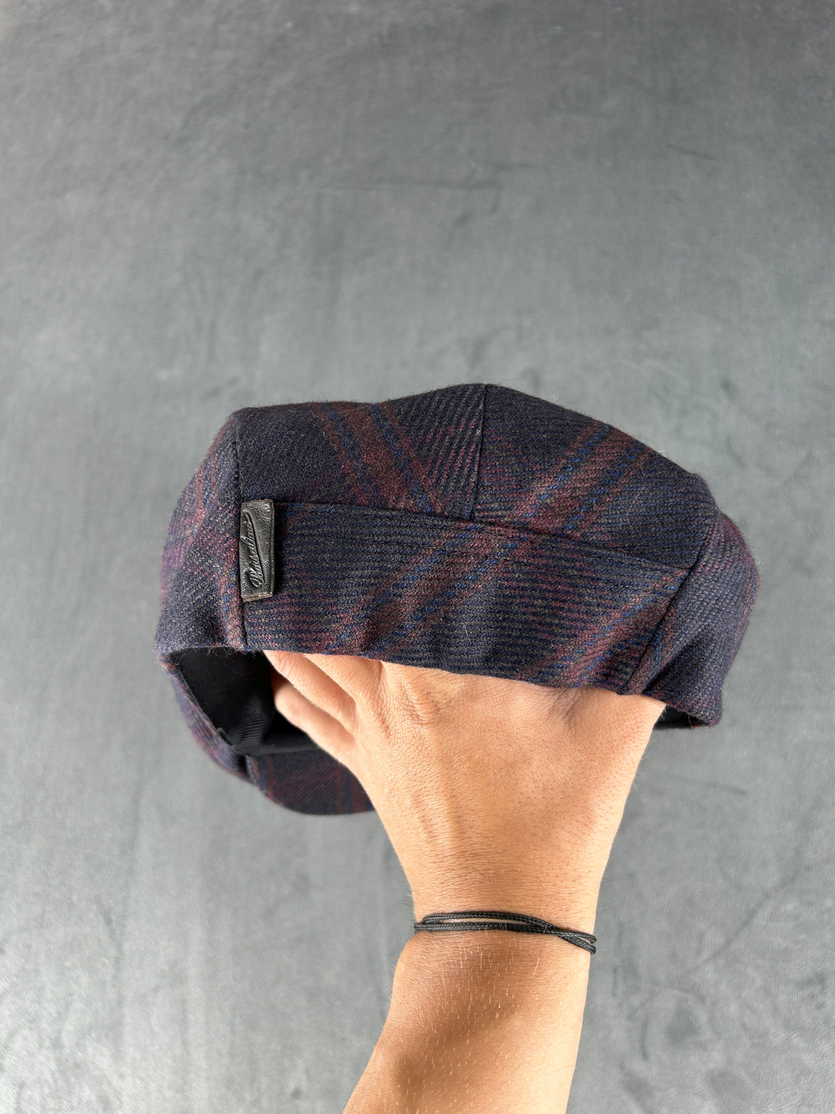 Coppola Borsalino multicolore vintage – Uomo Taglia 59