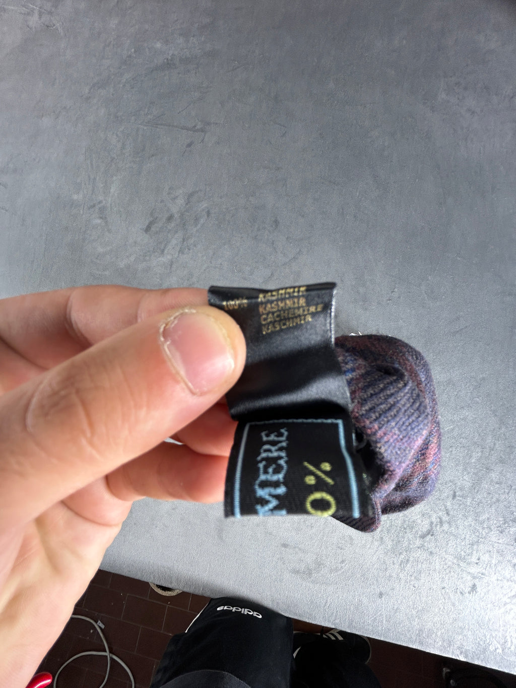 Coppola Borsalino multicolore vintage – Uomo Taglia 59