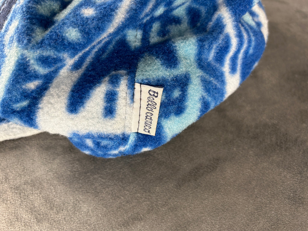 Cappello in pile multicolore vintage – Uomo Taglia unica