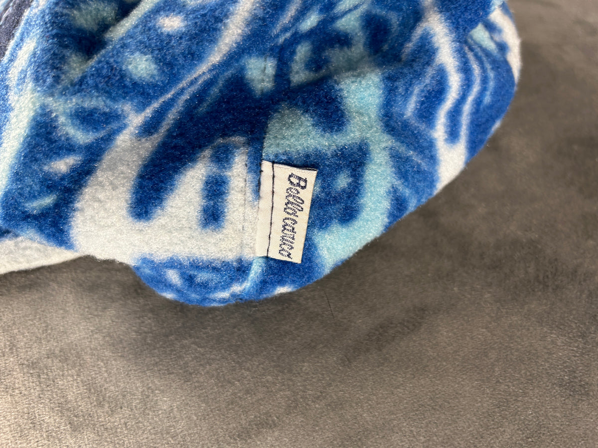 Cappello in pile multicolore vintage – Uomo Taglia unica