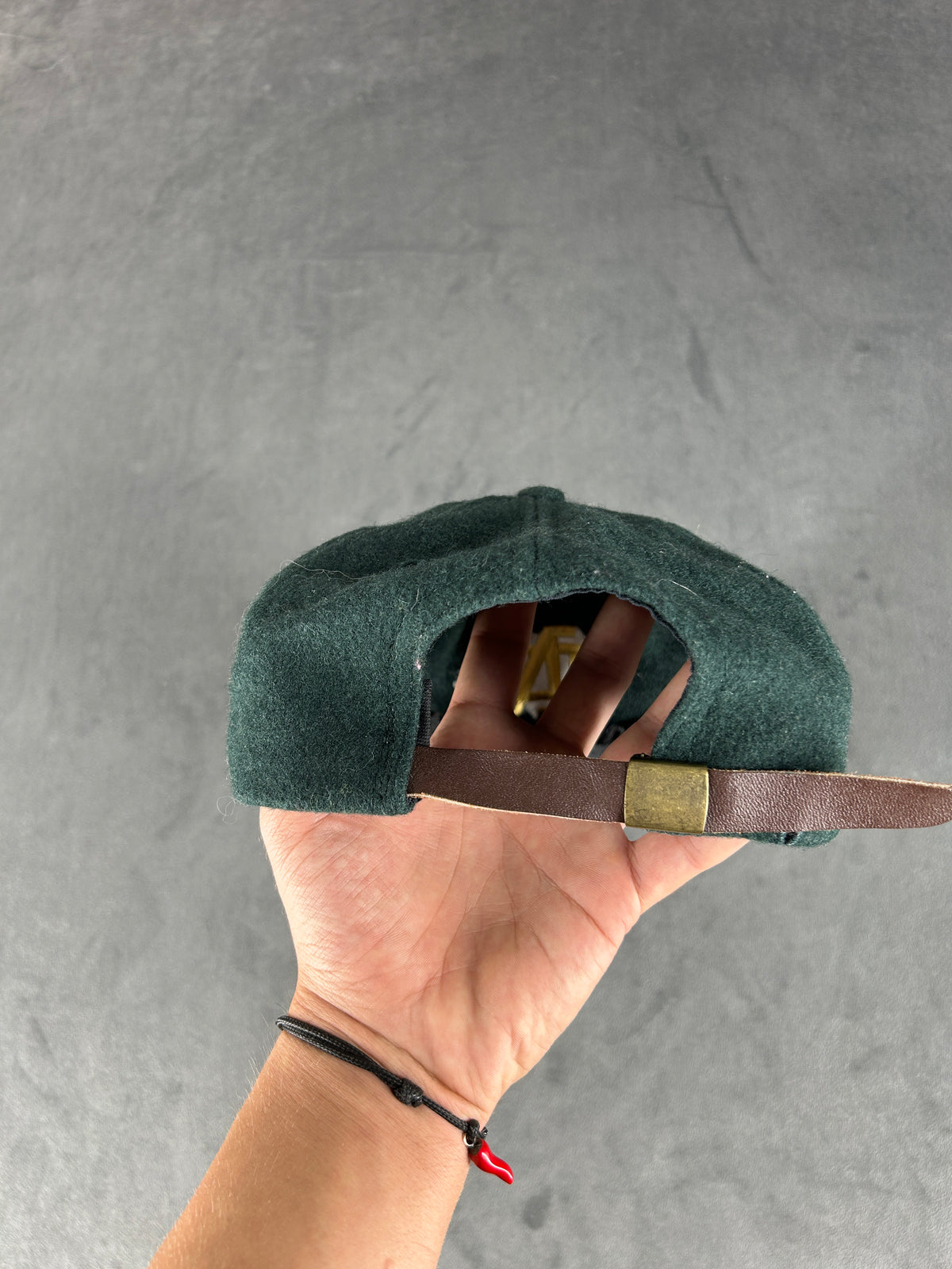 Cappello University of Notre Dame verde vintage – Uomo Taglia unica