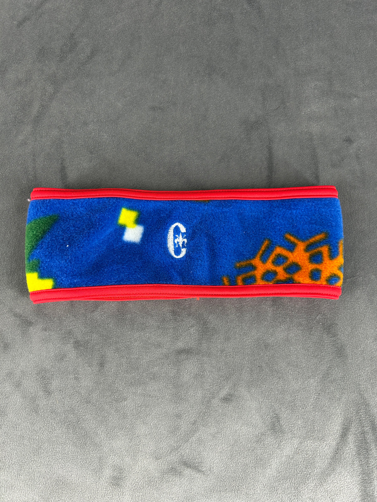 Fascia in pile Conte of Florence multicolore vintage – Unisex Taglia unica