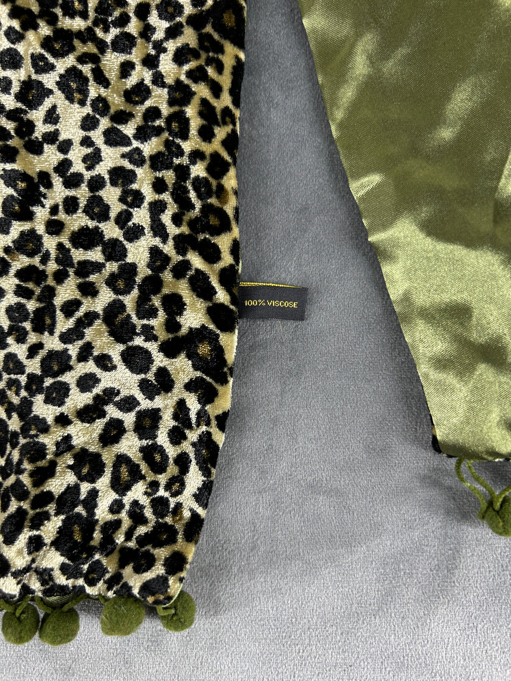 Sciarpa verde vintage – Donna Taglia unica
