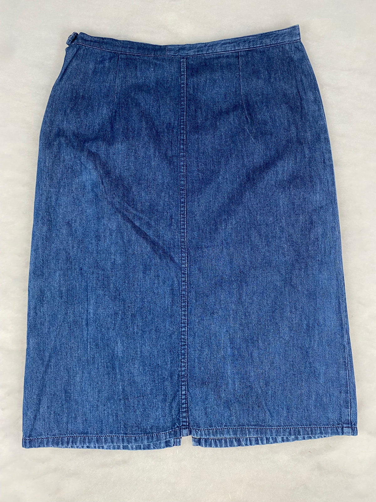 Gonna di jeans blu vintage – Donna Taglia L (IT 46)