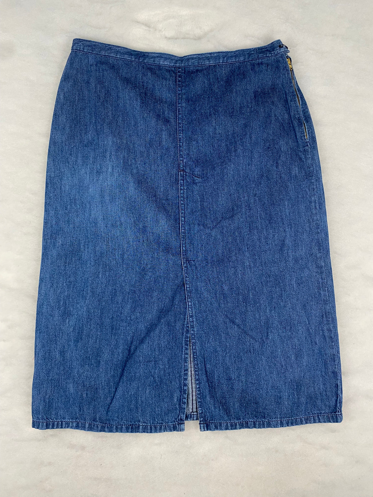 Gonna di jeans blu vintage – Donna Taglia L (IT 46)
