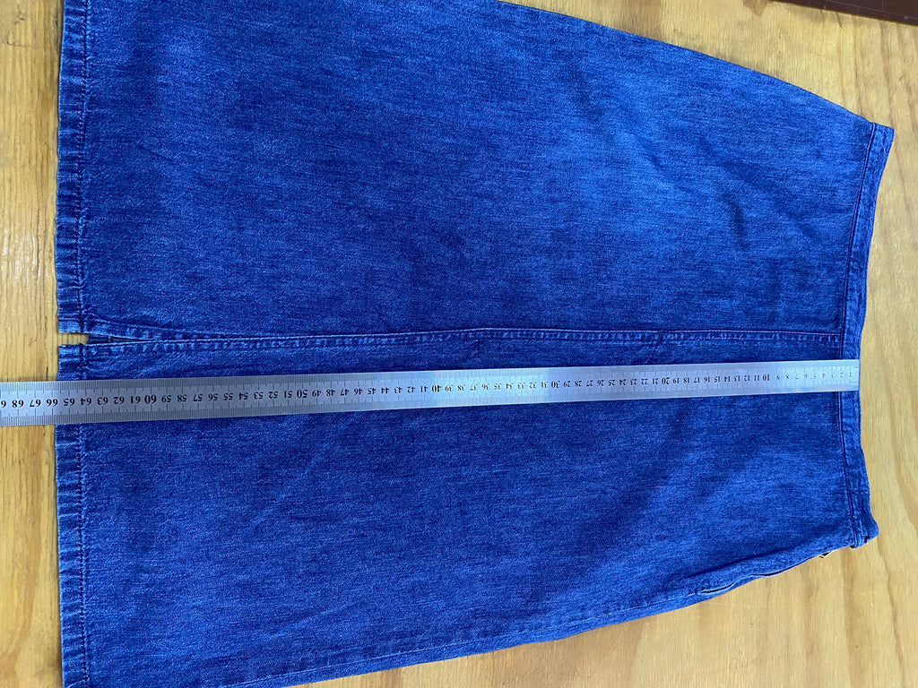 Gonna di jeans blu vintage – Donna Taglia L (IT 46)
